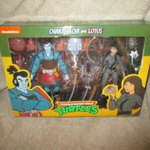 NICKELODEON Teenage Mutant Ninja Turtles CHAKAHACHI AND LOTUS FIGURES 2022 NEW